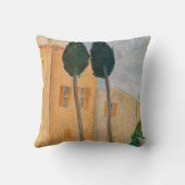 Amedeo Modigliani – カグネスのサイプレスと家 クッション (裏面)