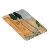 Amedeo Modigliani – カグネスのサイプレスと家 マグネット (右側)