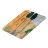 Amedeo Modigliani – カグネスのサイプレスと家 マグネット (左側)