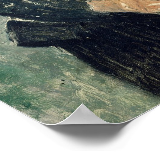 Amedeo Modigliani -カフェ歌手 ポスター (角)