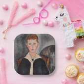 Amedeo Modigliani – セーラースーツの少年 ペーパープレート (パーティー)