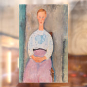 Amedeo Modigliani – ポルカドットブラウスの女の子 ウィンドウサイン (シート2)
