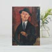 Amedeo Modigliani – ポール・ギローム,ノボ・ピロタ サンキューカード (スタンド正面)