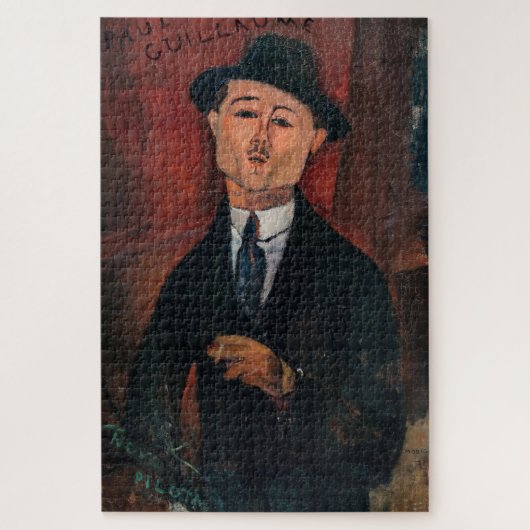 Amedeo Modigliani – ポール・ギローム,ノボ・ピロタ ジグソーパズル (縦)