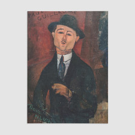 Amedeo Modigliani – ポール・ギローム，ノボ・ピロタ 薄葉紙