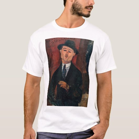 Amedeo Modigliani – ポール・ギローム，ノボ・ピロタ Tシャツ (正面)