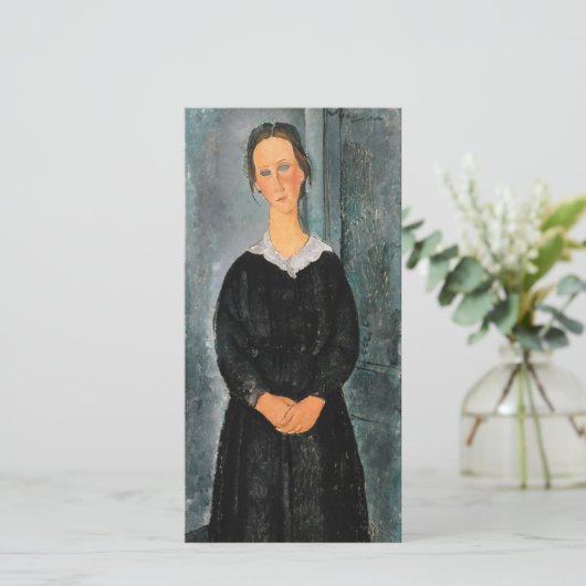 Amedeo Modigliani – 女中 サンキューカード (スタンド正面)