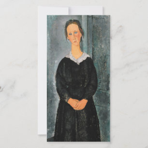 Amedeo Modigliani – 女中 サンキューカード