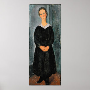 Amedeo Modigliani – 女中 ポスター