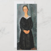 Amedeo Modigliani – 女中 招待状 (正面)