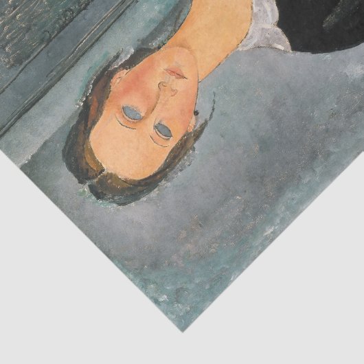 Amedeo Modigliani – 女中 薄葉紙 (詳細)