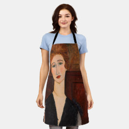 Amedeo Modigliani – 女性のポートレート エプロン