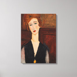 Amedeo Modigliani – 女性のポートレート キャンバスプリント