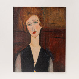 Amedeo Modigliani – 女性のポートレート ジグソーパズル