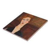 Amedeo Modigliani – 女性のポートレート タイル (側面)