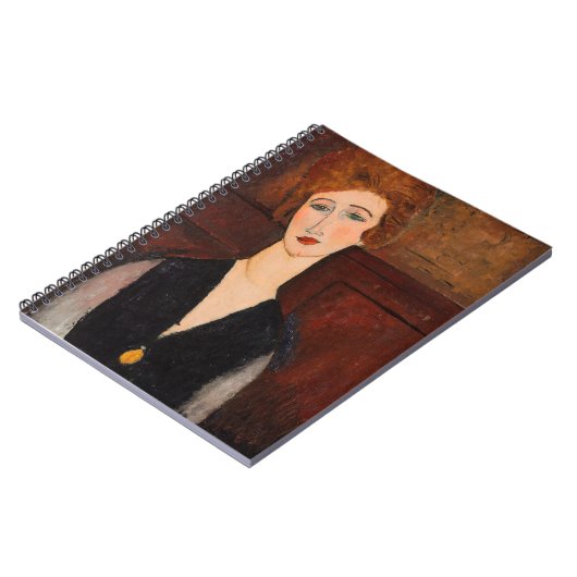 Amedeo Modigliani – 女性のポートレート ノートブック (左側)