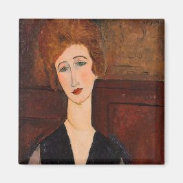 Amedeo Modigliani – 女性のポートレート マグネット