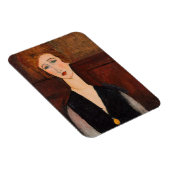 Amedeo Modigliani – 女性のポートレート マグネット (右側)