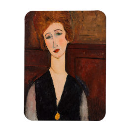 Amedeo Modigliani – 女性のポートレート マグネット
