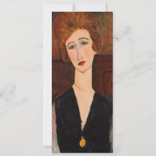 Amedeo Modigliani – 女性のポートレート 招待状