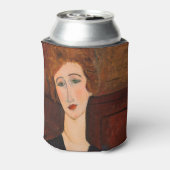 Amedeo Modigliani – 女性のポートレート 缶クーラー (缶裏面)