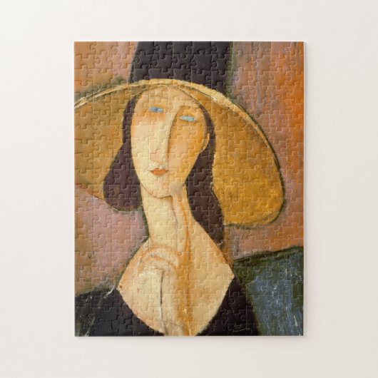 Amedeo Modigliani – 女性の頭 ジグソーパズル (縦)