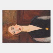 Amedeo Modigliani -最高傑作選択 ラッピングペーパーシート (正面)