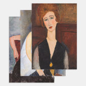 Amedeo Modigliani -最高傑作選択 ラッピングペーパーシート