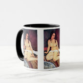 Amedeo Modigliani – 着座女性 マグカップ (正面左)