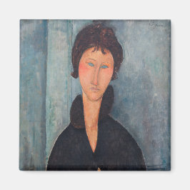 Amedeo Modigliani – 青い目をした女性 マグネット