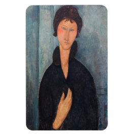 Amedeo Modigliani – 青い目をした女性 マグネット