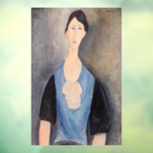 Amedeo Modigliani – 青の若い女性 ウィンドウサイン (シート3)