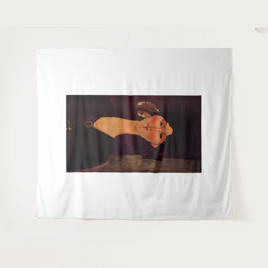 Amedeo Modigliani art work タペストリー (正面(横))
