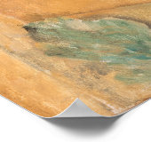 Amedeo Modigliani - Cypresses and Houses at Cagnes ポスター (角)