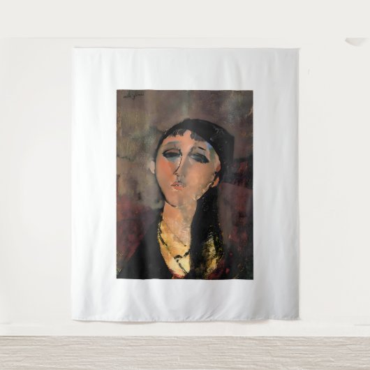 Amedeo Modigliani painting タペストリー (正面)