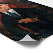 Amedeo Modigliani - Paul Guillaume, Novo Pilota ポスター (角)