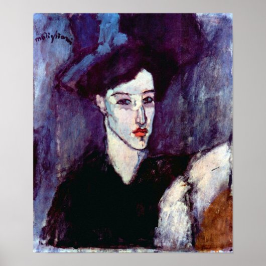 Amedeo Modigliani - The Jewess ポスター (正面)