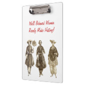 Amelia Bloomerクリップボード – パーソナライズされた Can クリップボード (左)