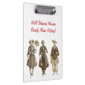 Amelia Bloomerクリップボード – パーソナライズされた Can クリップボード (右)