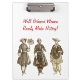 Amelia Bloomerクリップボード – パーソナライズされた Can クリップボード (正面)