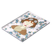 Amelia Earhart – 注目すべき女性 ノートブック (左側)