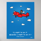 Amelia Earhart poster 18x24 (and same ratio) ポスター (正面)