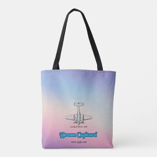 Amelia Earhart (Shoulder): トートバッグ (裏面)