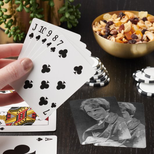 "Amelia Earhart Signed Photo" トランプ (インサイチュ)