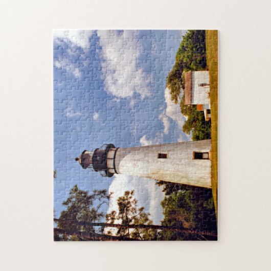 Amelia Islandの灯台、フロリダのジグソーパズル ジグソーパズル (縦)