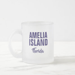 Amelia Island Florida Coffee Mug フロストグラスマグカップ