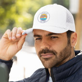 Amelia Island, Florida Faded Classic Style キャップ