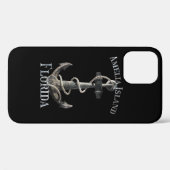 Amelia Island Florida Vacation Nautical Anchor Sai Case-Mate iPhoneケース (裏面 (横))