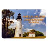 Amelia Island Light house, Florida Flexi Magnet マグネット (横)