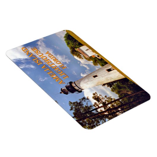 Amelia Island Light house, Florida Flexi Magnet マグネット (右側)